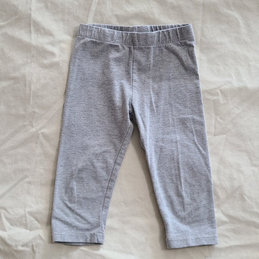 Pink Vanilla Gray Capri Leggings, 3T